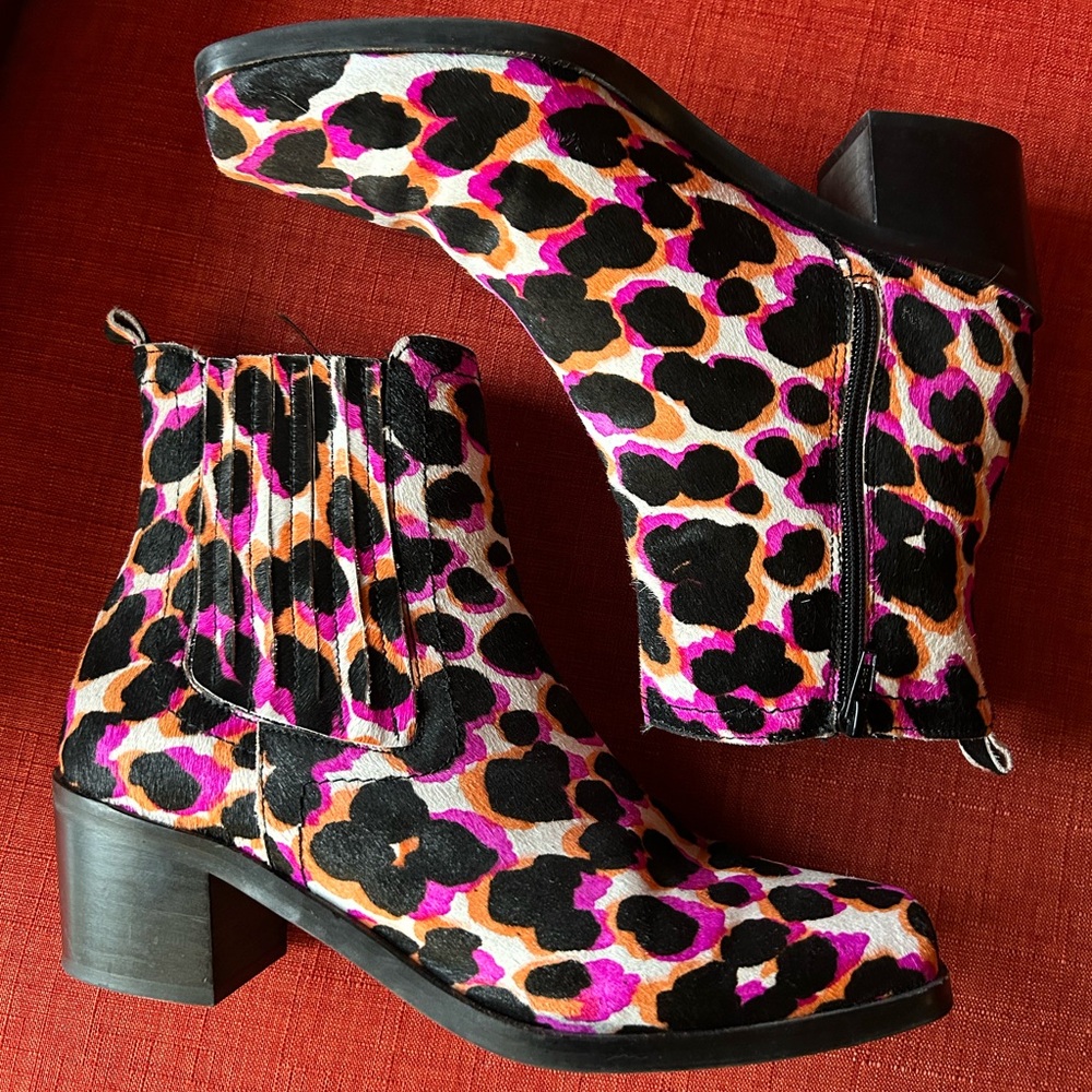Intentionally Blank Pony Hair Boots size 10/41